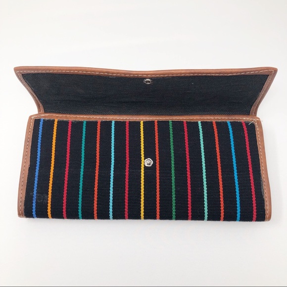 Colorful Embroidered Wallet - Picture 3 of 4